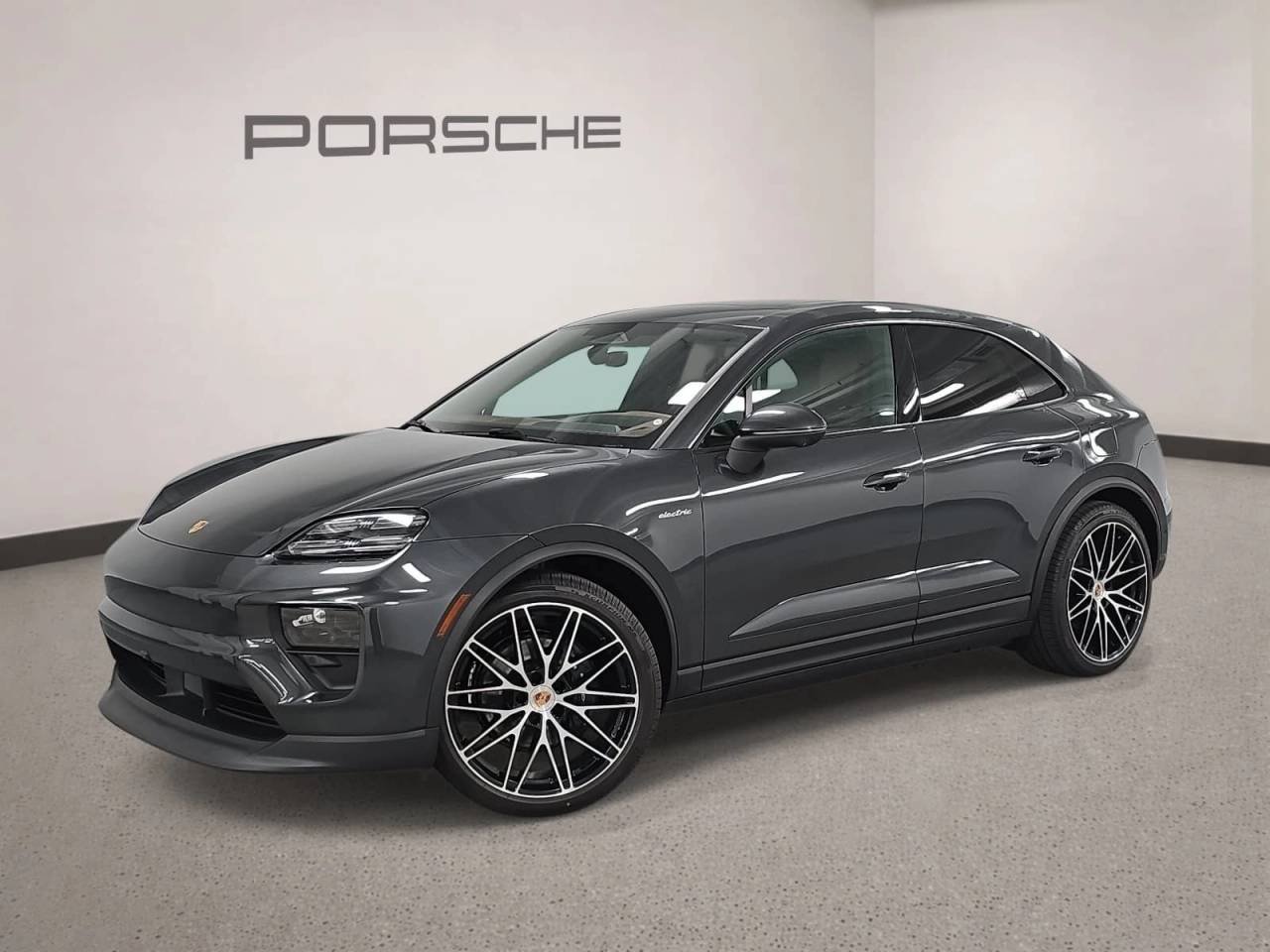 New 2026 Volcano Grey Metallic Porsche 4 Electric image 1