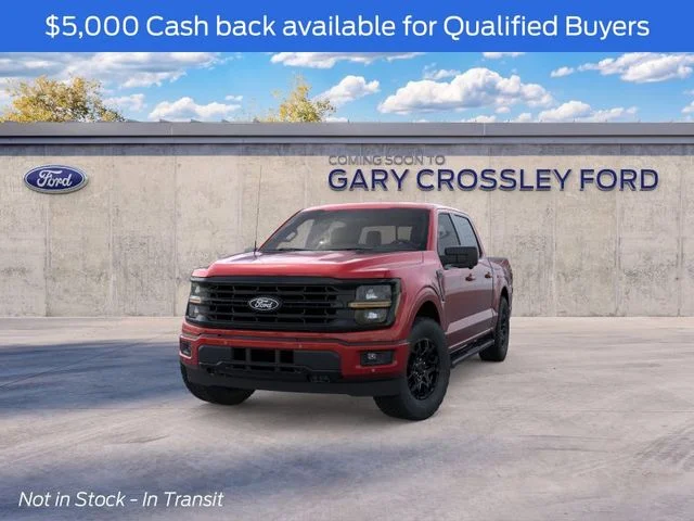 New 2026 Ruby Red Metallic Tinted Clearcoat Ford XLT image 2