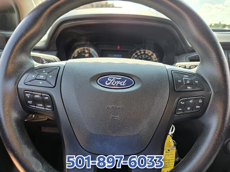 Used 2021 RED FORD XL 2WD SUPERCREW 5