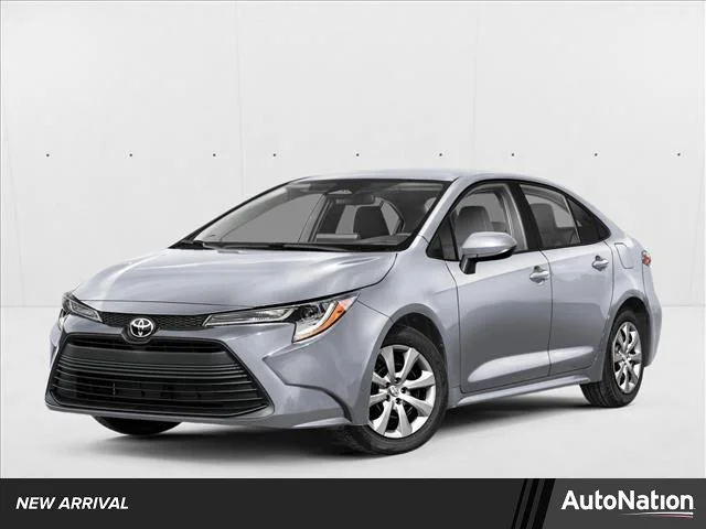 Used 2025 Classic Silver Metallic Toyota LE image 1
