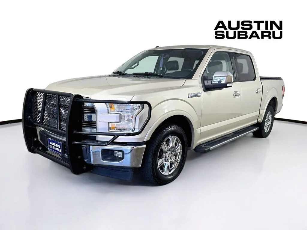 Used 2017 Gold Ford Lariat image 3