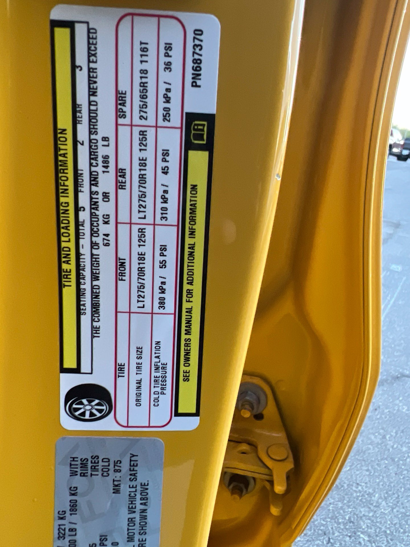 Used 2023 Yellow Ram Rebel image 29