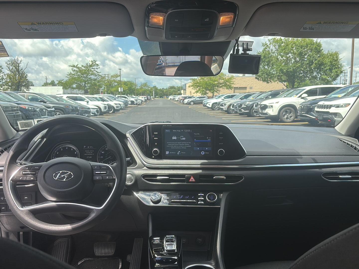 Used 2021 Quartz White Hyundai SEL image 18