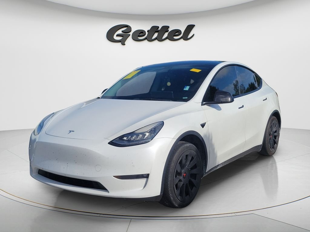 Used 2021 Tesla Model Y Long Range with VIN 5YJYGDEE1MF113263 for sale in Bradenton, FL