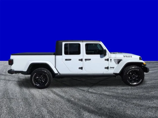 Certified Used 2023 Bright White Clearcoat Jeep Willys image 3