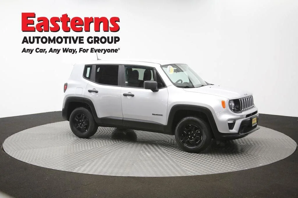 Certified Used 2021 Silver Jeep Sport image 49