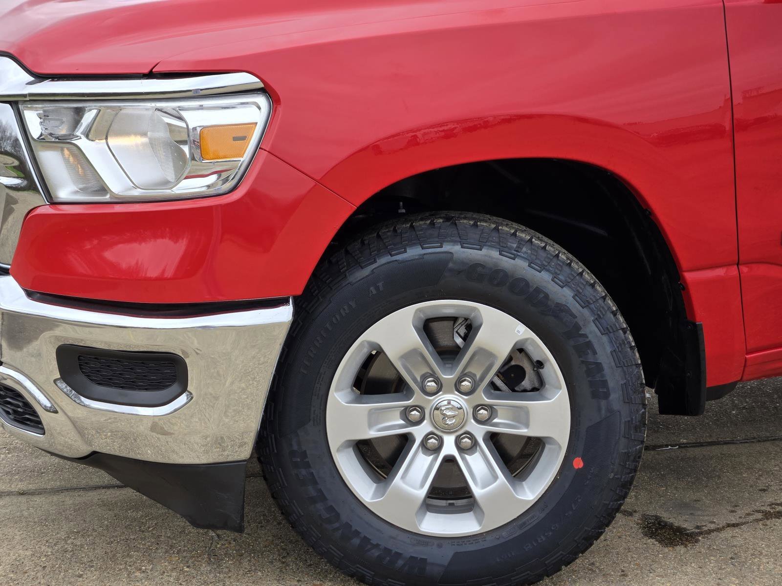 Used 2024 Flame Red Clearcoat Ram Laramie image 7