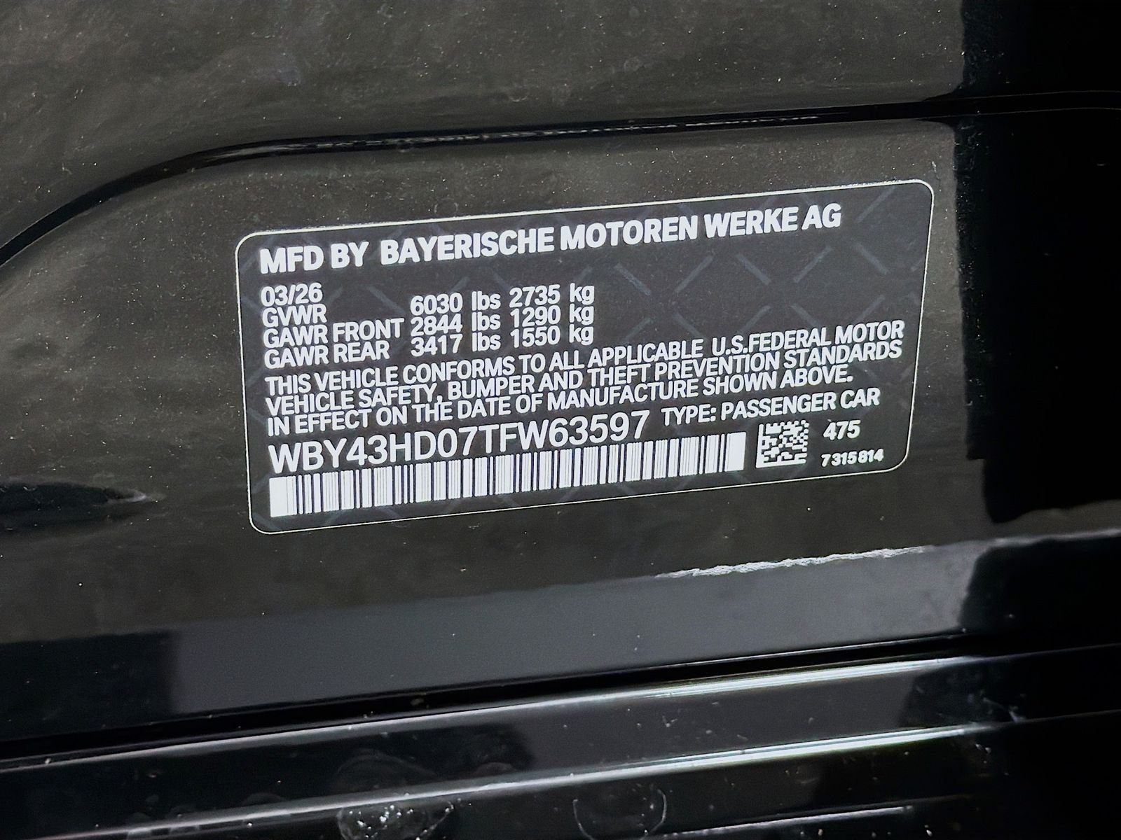New 2026 Black Sapphire Metallic BMW xDrive40 image 34