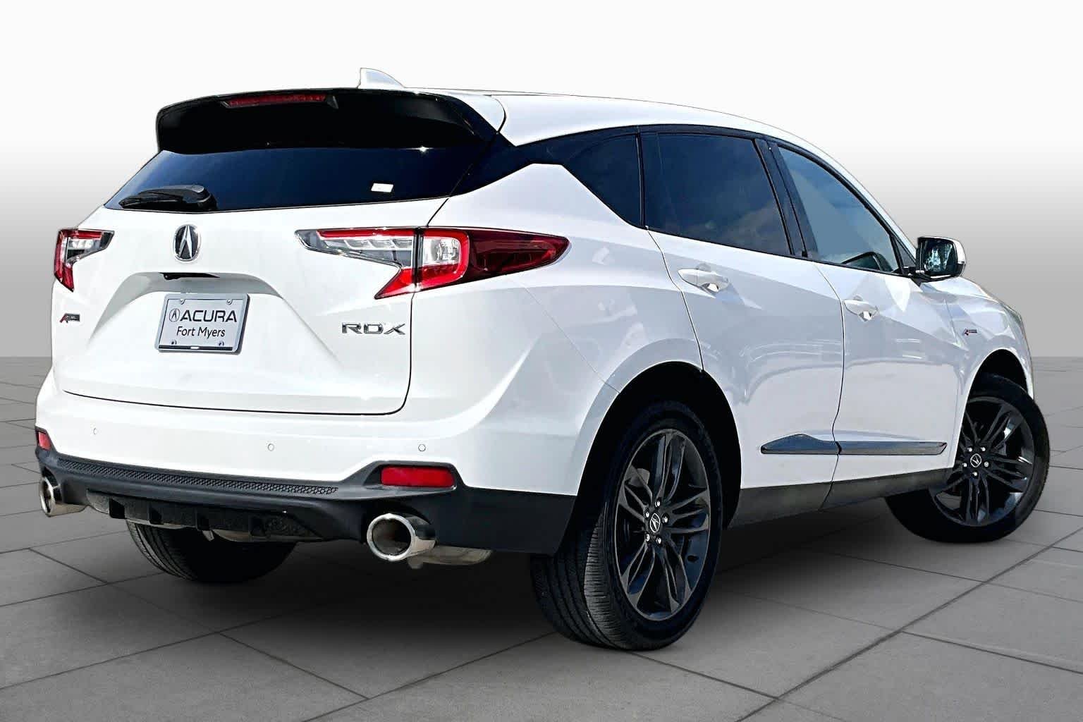 Used 2023 Platinum White Pearl Acura w/A-Spec Package image 13