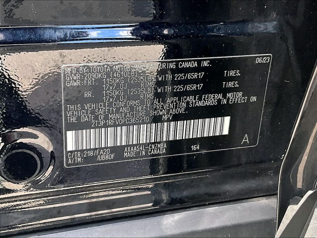 Used 2023 Black Toyota XLE image 36