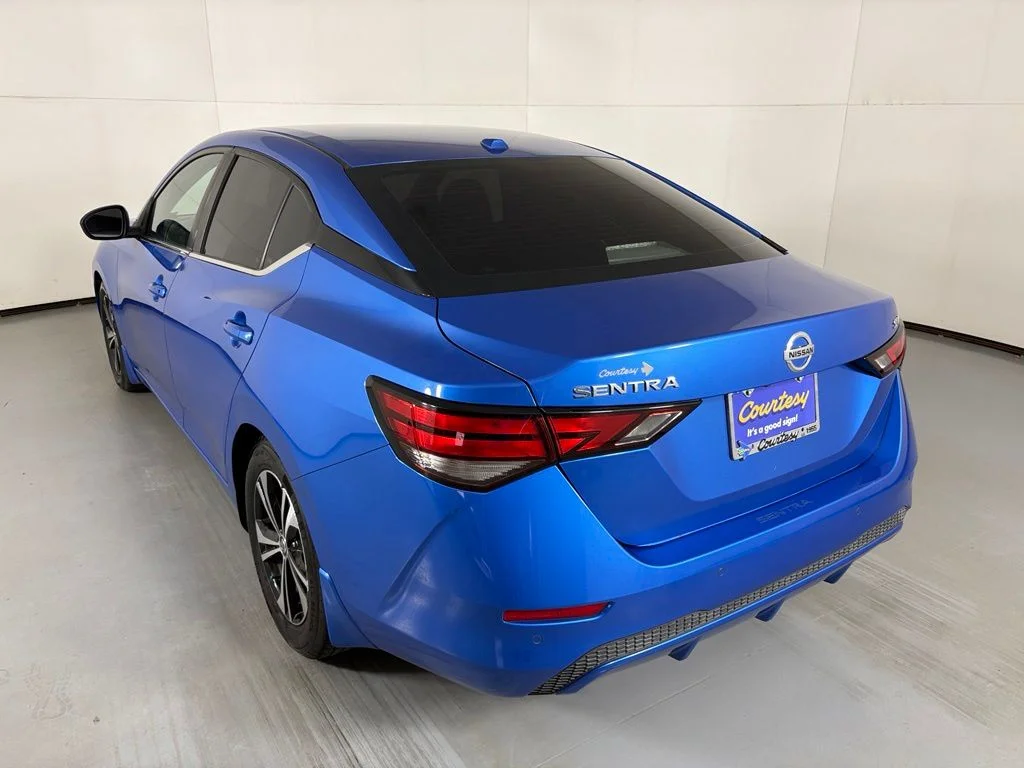 Used 2021 Blue Nissan SV image 6