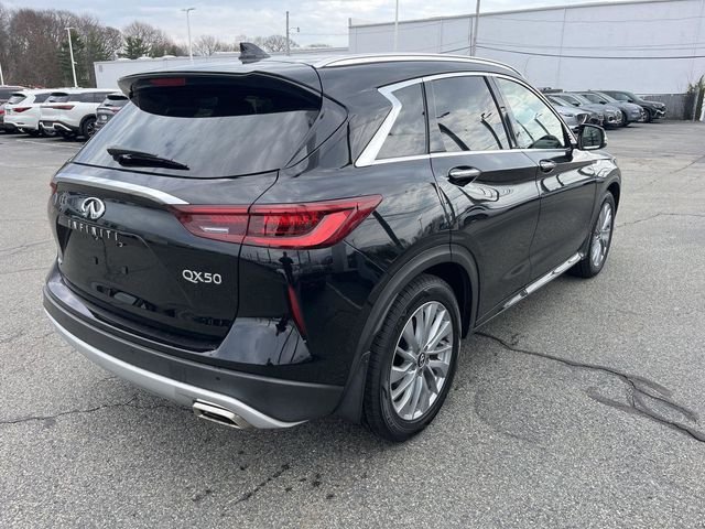 Certified Used 2023 Black INFINITI LUXE image 3