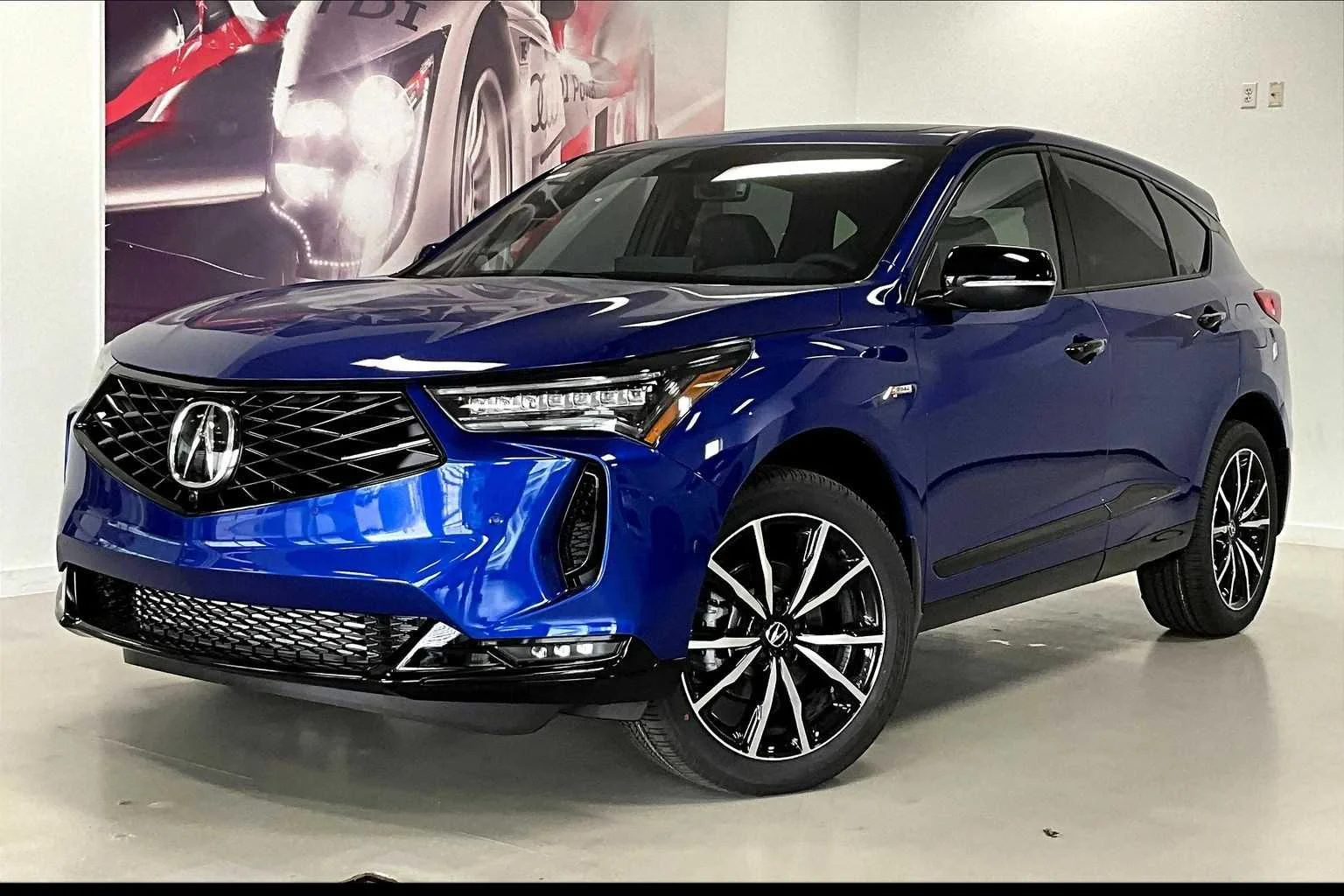 New 2026 Apex Blue Pearl Acura w/A-Spec Advance Package image 1