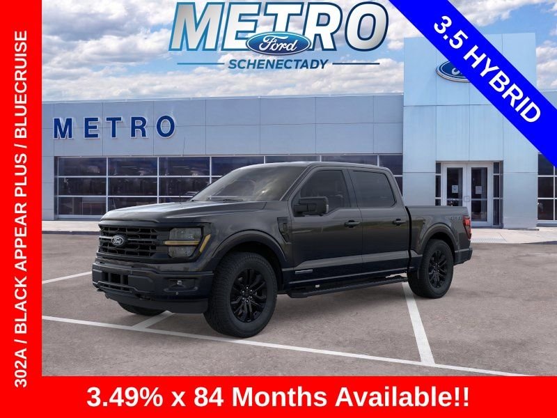 New 2026 Agate Black Metallic Ford XLT image 2