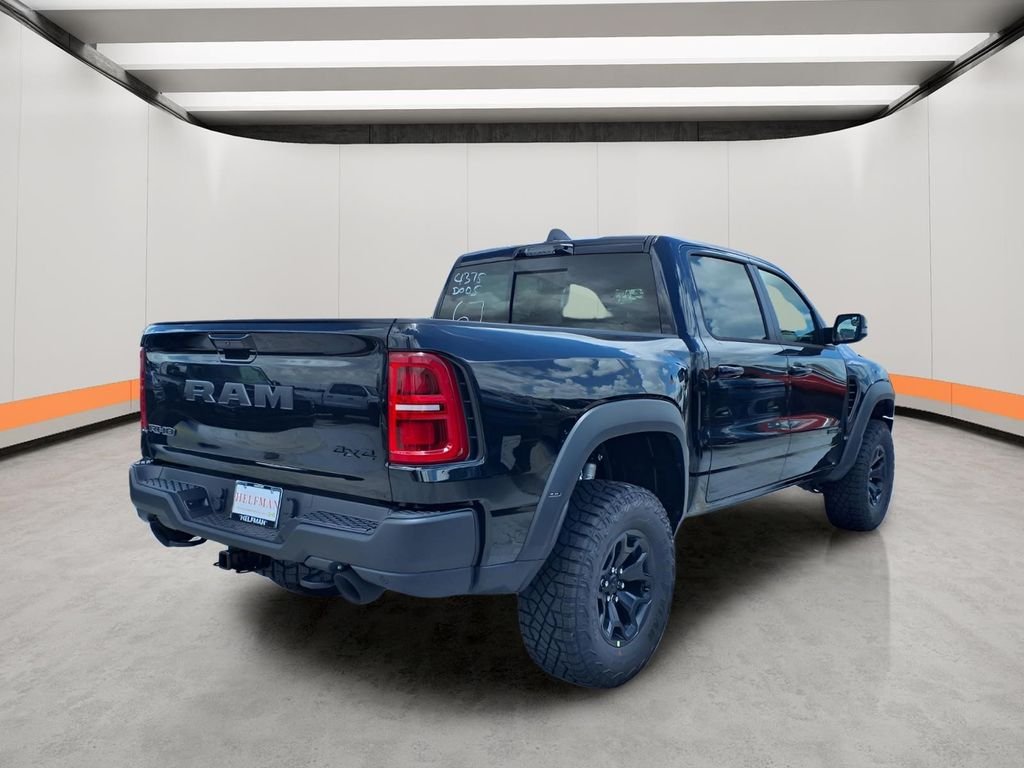 New 2026 Diamond Black Crystal Pearl-Coat Exterior Paint RAM RHO image 4