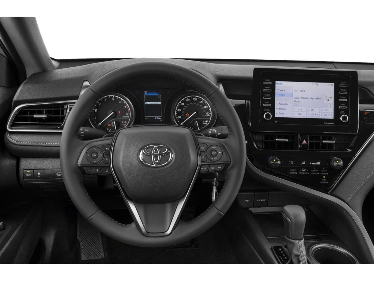 Used 2022 Midnight Black Metallic Toyota SE image 2