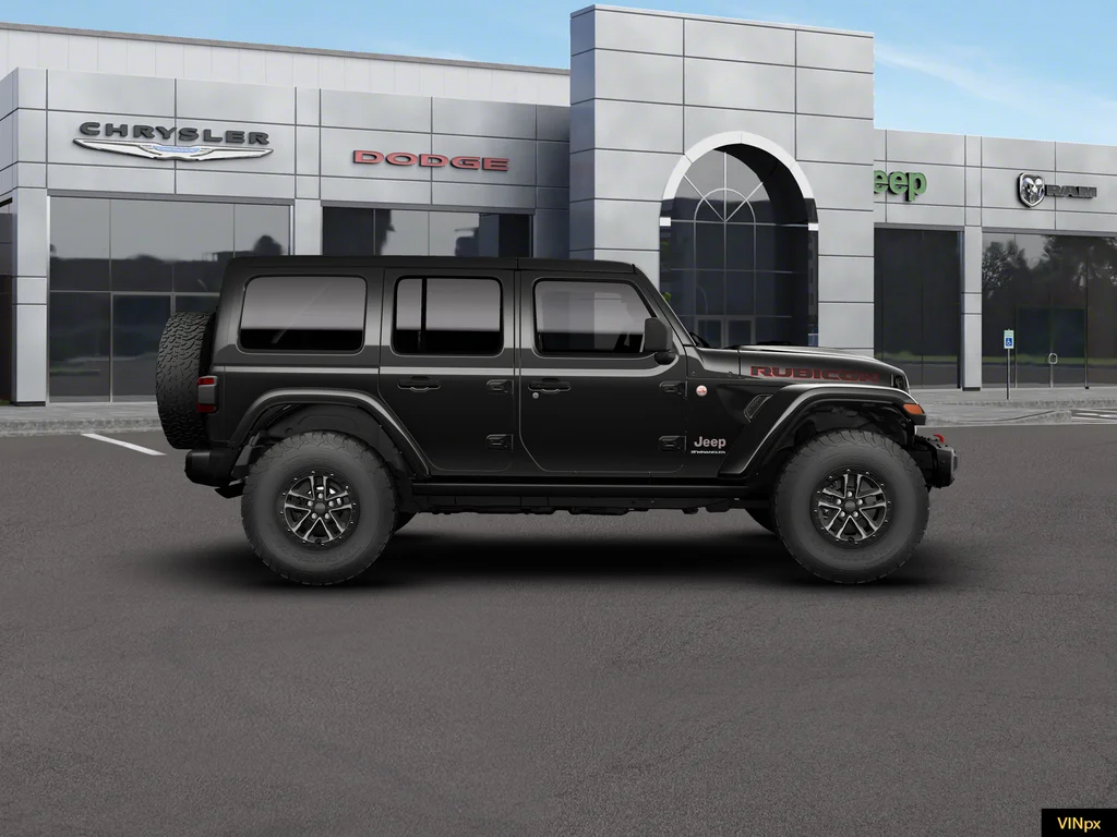 New 2026 Black Clear-Coat Exterior Paint Jeep Rubicon X image 9