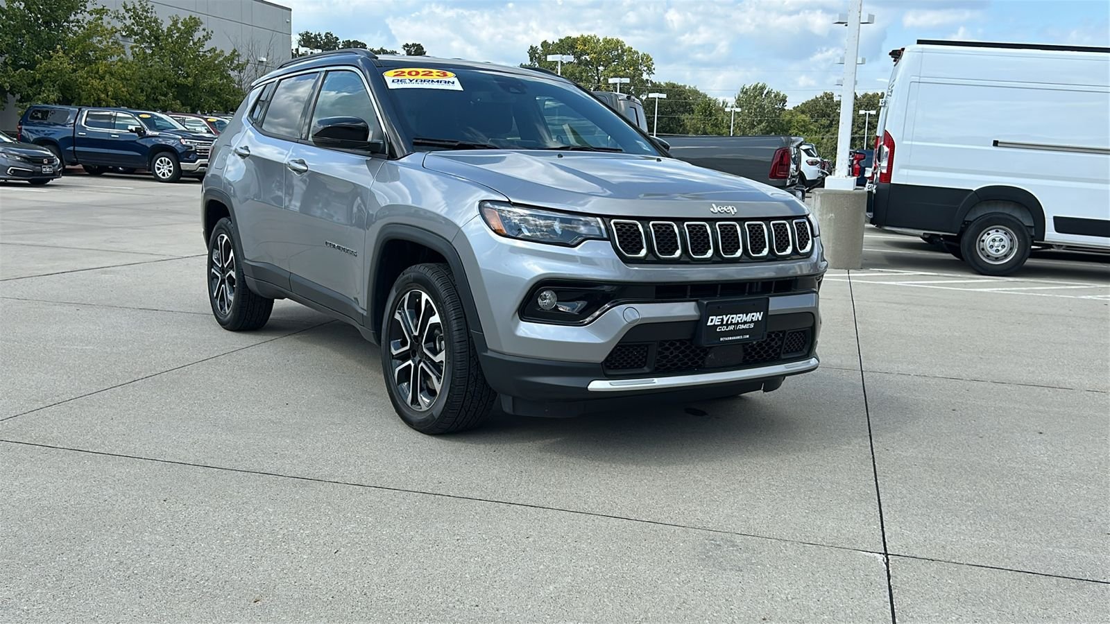 Certified Used 2023 Silver Jeep Limited image 2