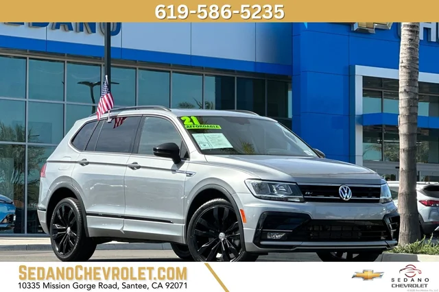 2021 Volkswagen Tiguan 2.0T SE R-Line Black