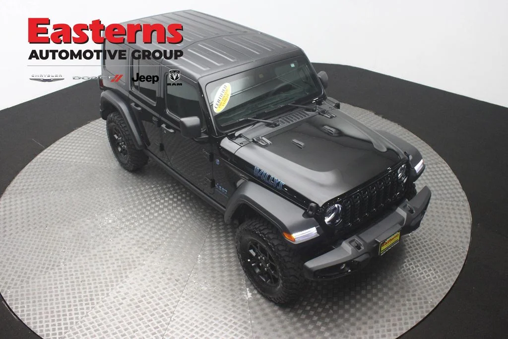 Used 2025 Black Jeep Willys 4xe image 3