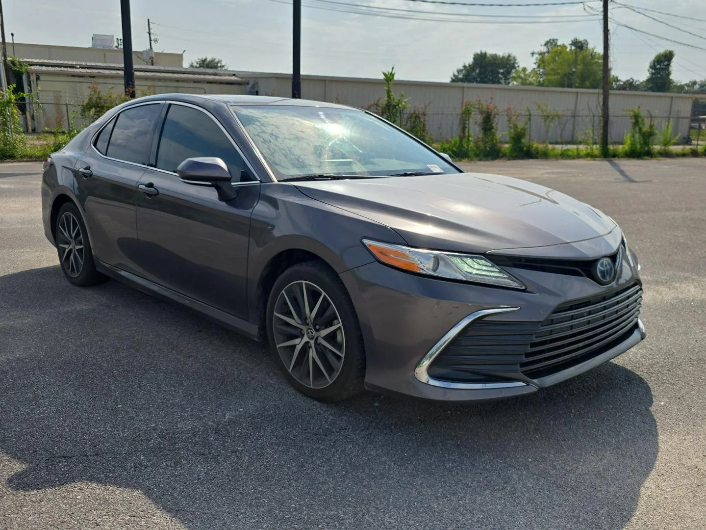 Used 2022 Predawn Gray Mica Toyota Hybrid XLE image 1