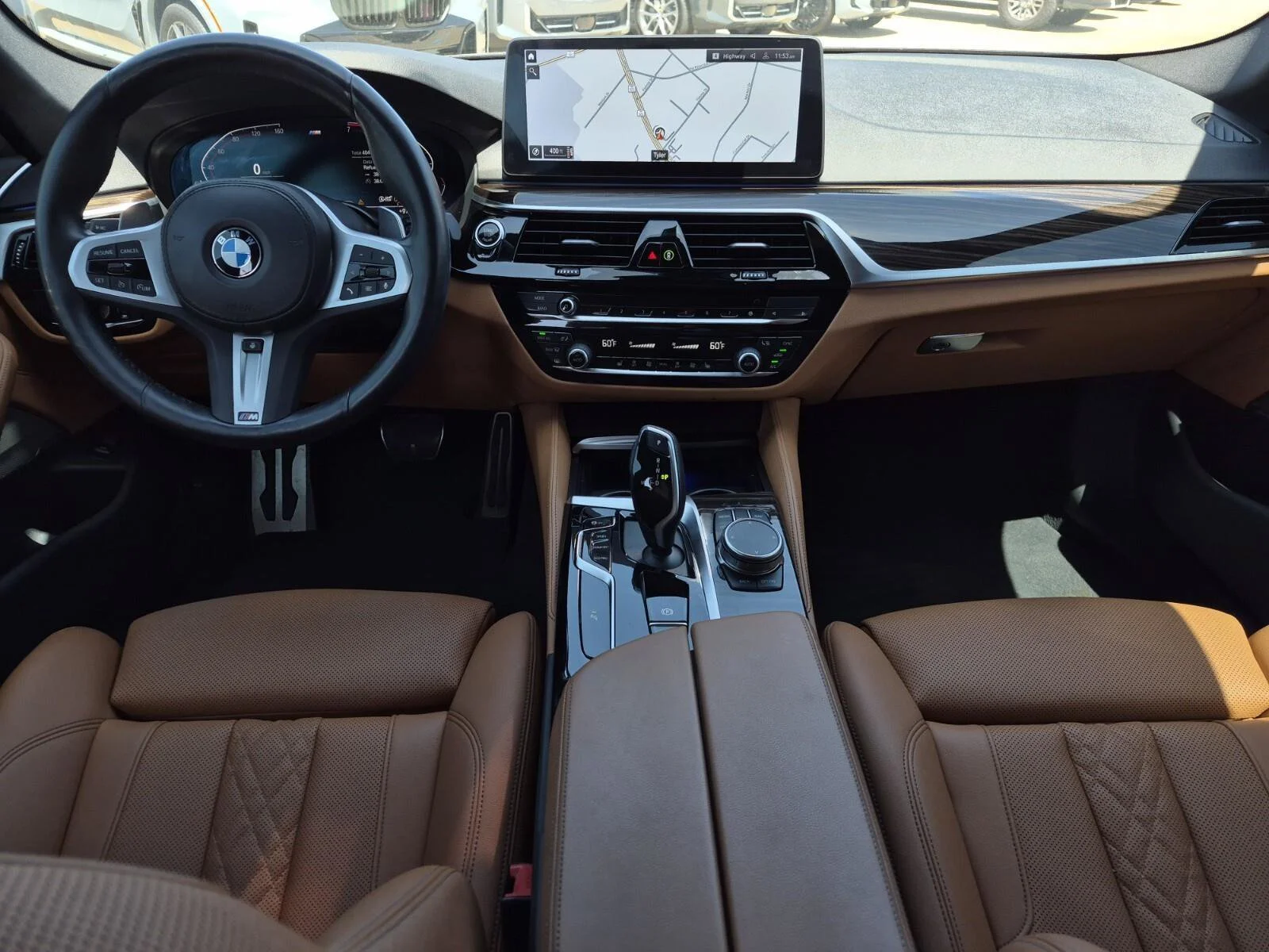 Certified Used 2023 Black Sapphire Metallic BMW 530i image 19