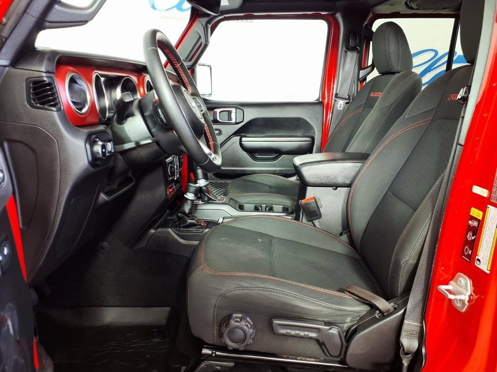 Used 2021 Firecracker Red Jeep Unlimited Rubicon image 7