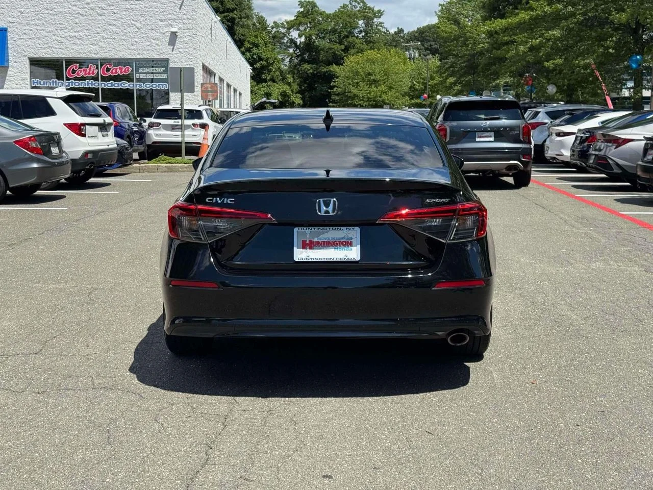 Certified Used 2023 Crystal Black Pearl Honda Sport image 6