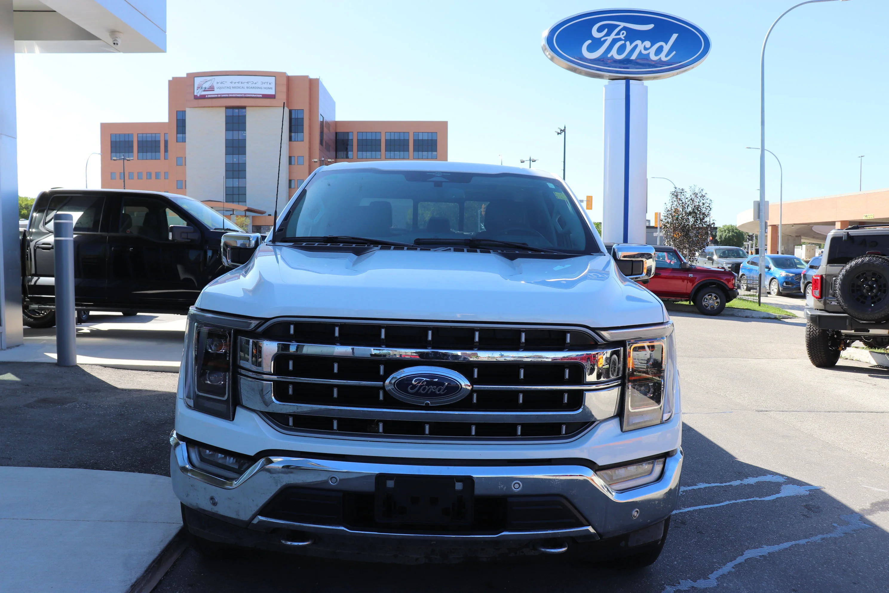 Used 2023 White Ford XL 4WD SuperCrew 5.5