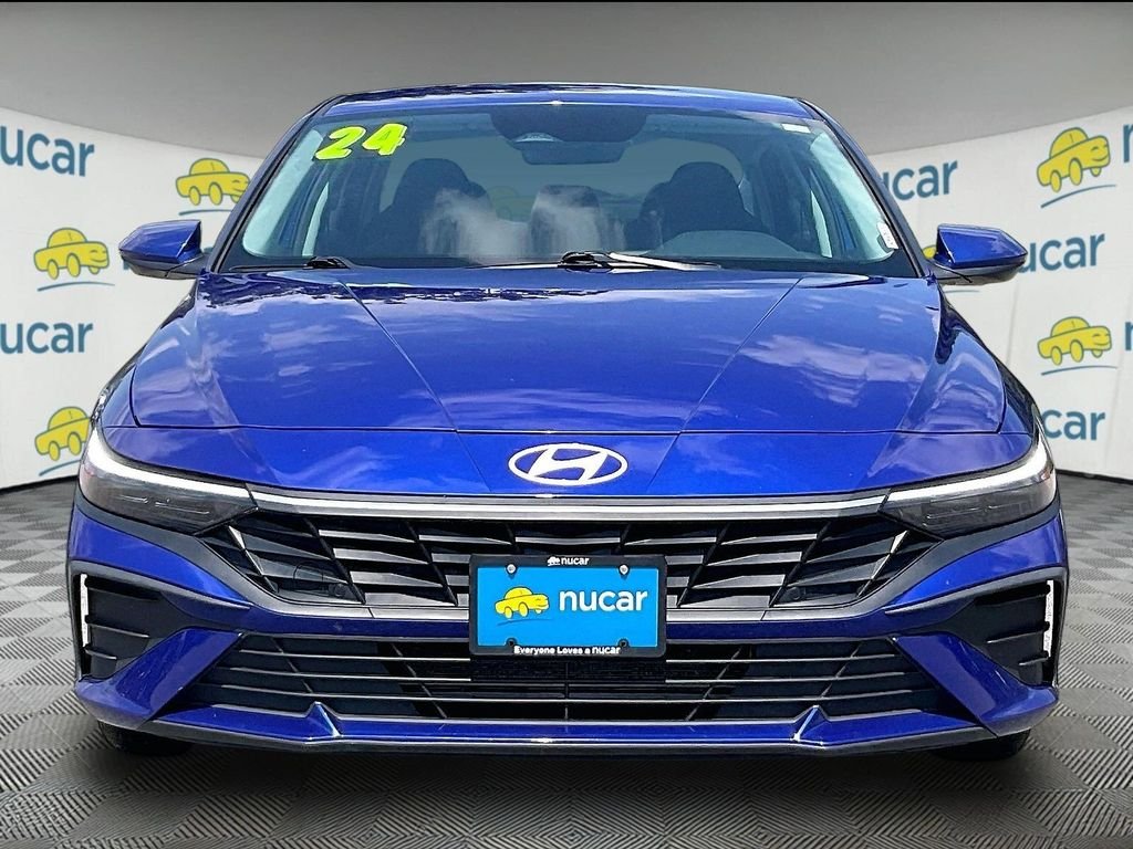 Used 2024 Intense Blue Hyundai SEL image 2
