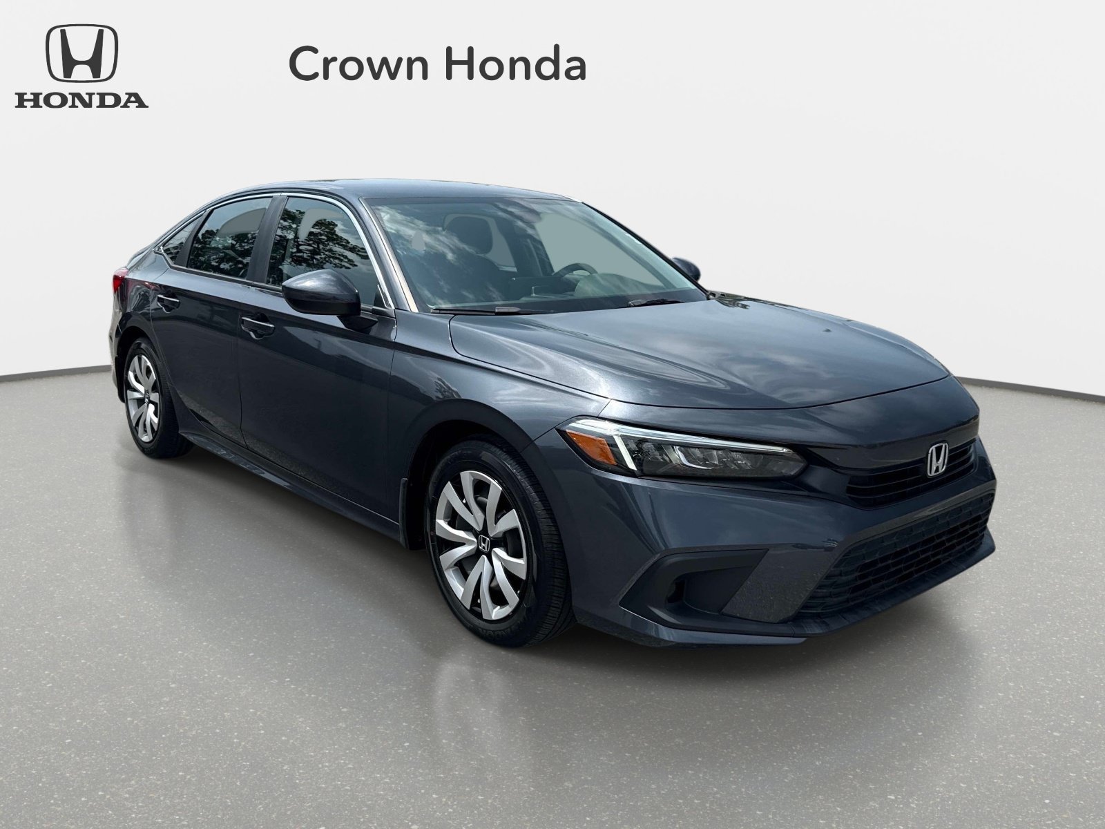Used 2023 Meteorite Gray Metallic Honda LX image 6