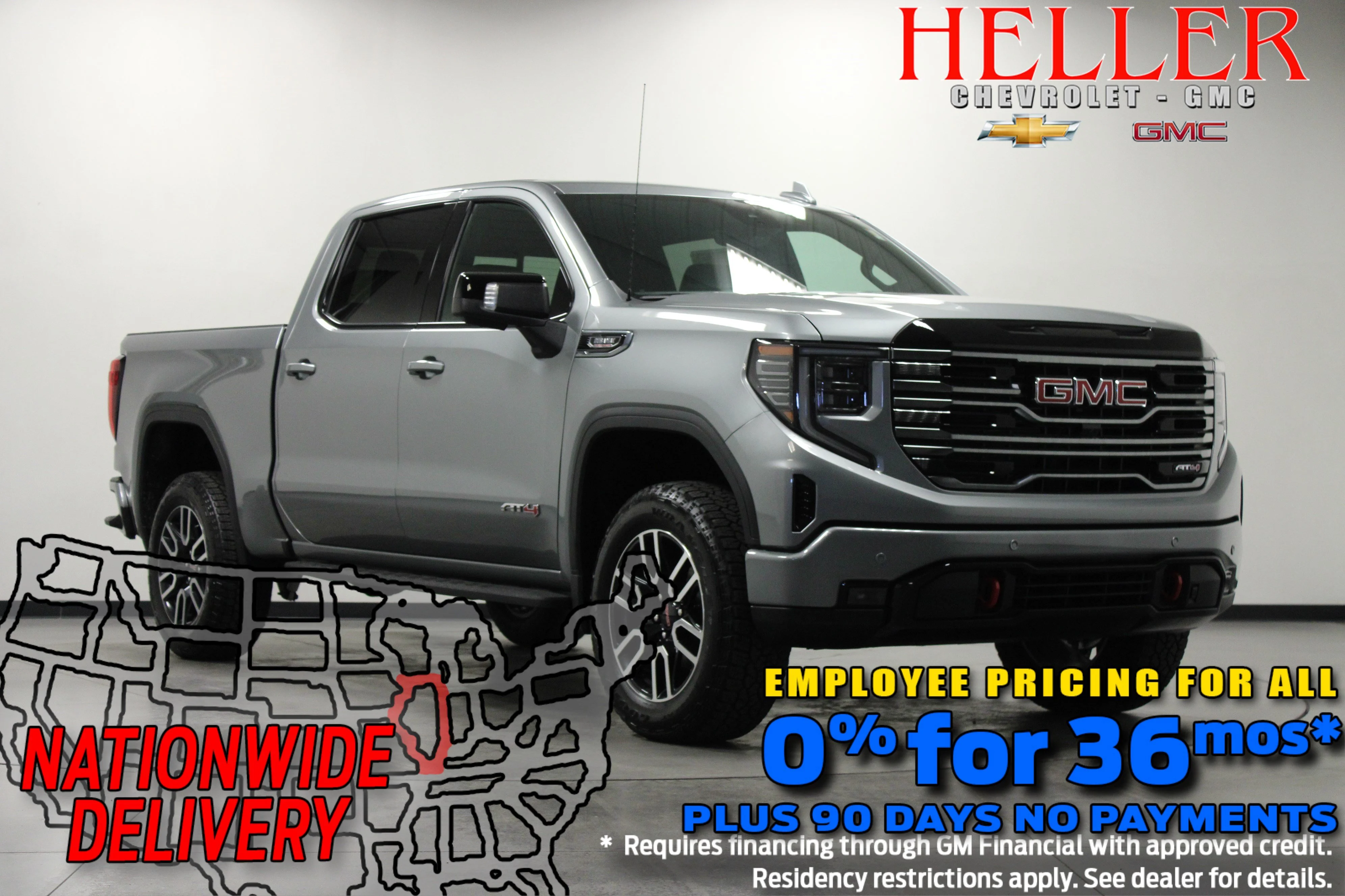 New 2026 Sterling Metallic GMC AT4 image 1