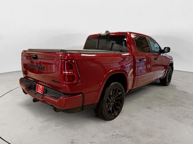 New 2026 Molten Red Pearlcoat Ram LIMITED CREW CAB 4X4 5