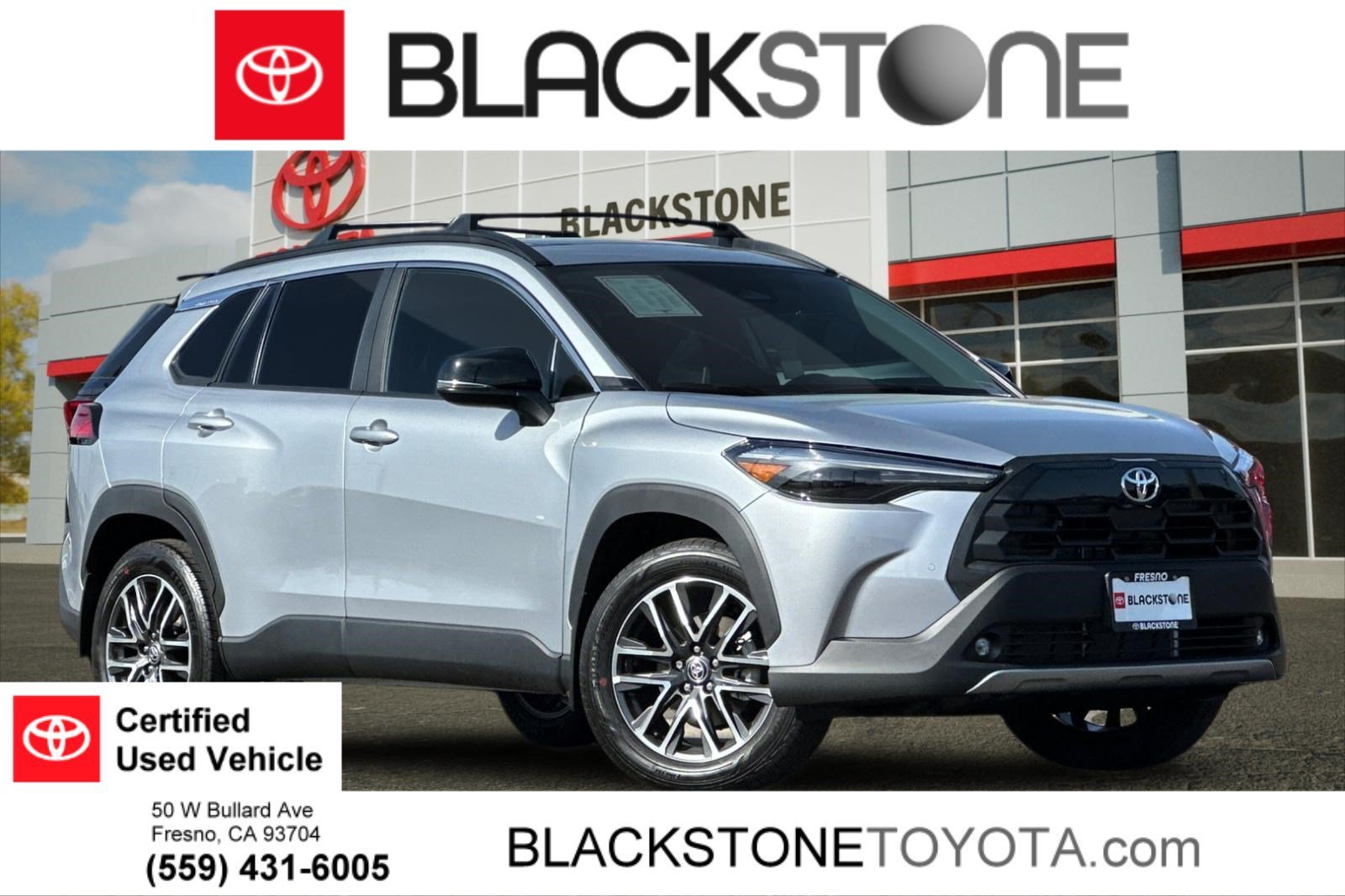 Certified Used 2026 Sonic Silver Toyota XLE image 1