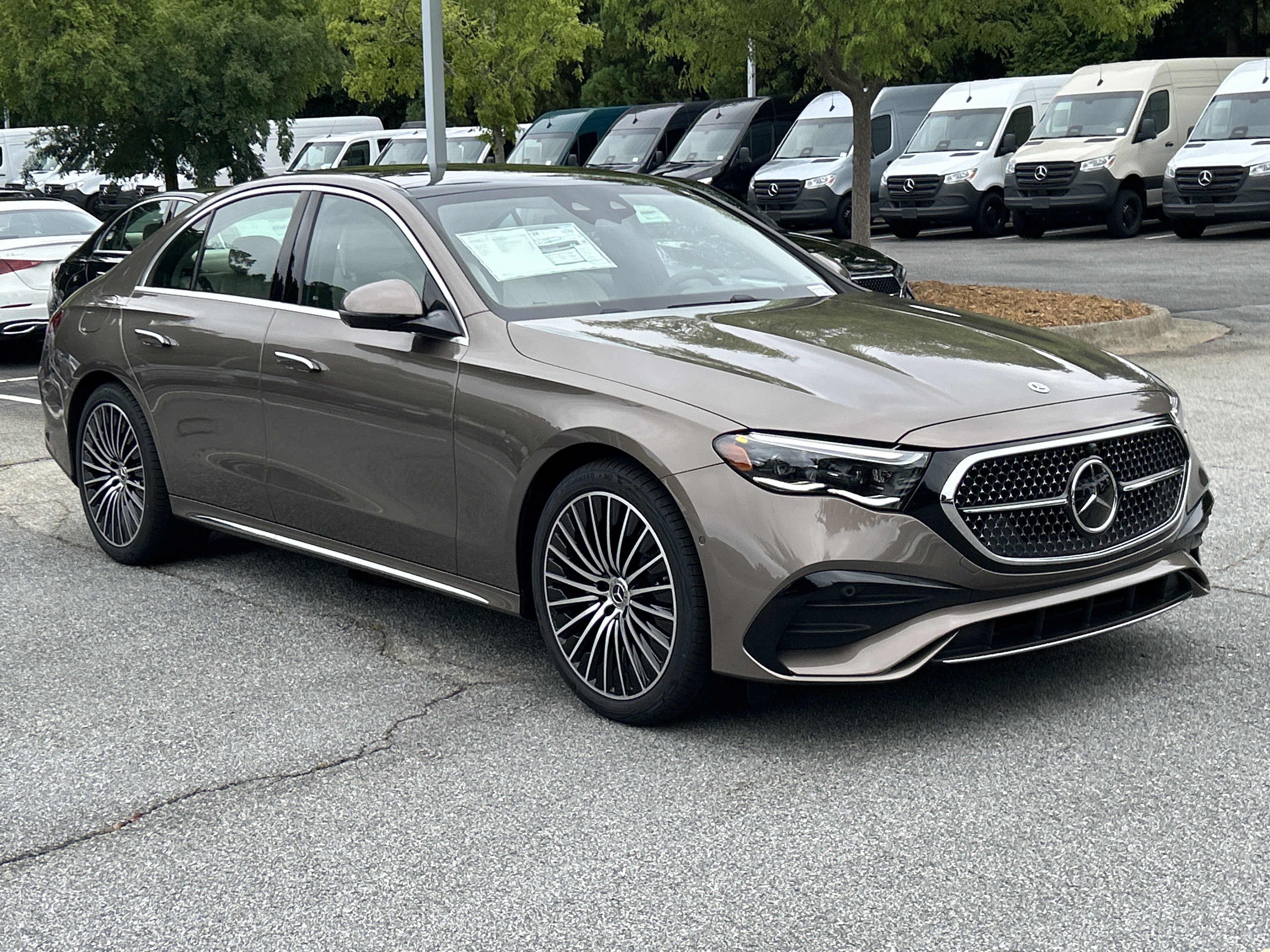 New 2026 Sonoran Brown Metallic Mercedes-Benz E 350 Sedan image 4