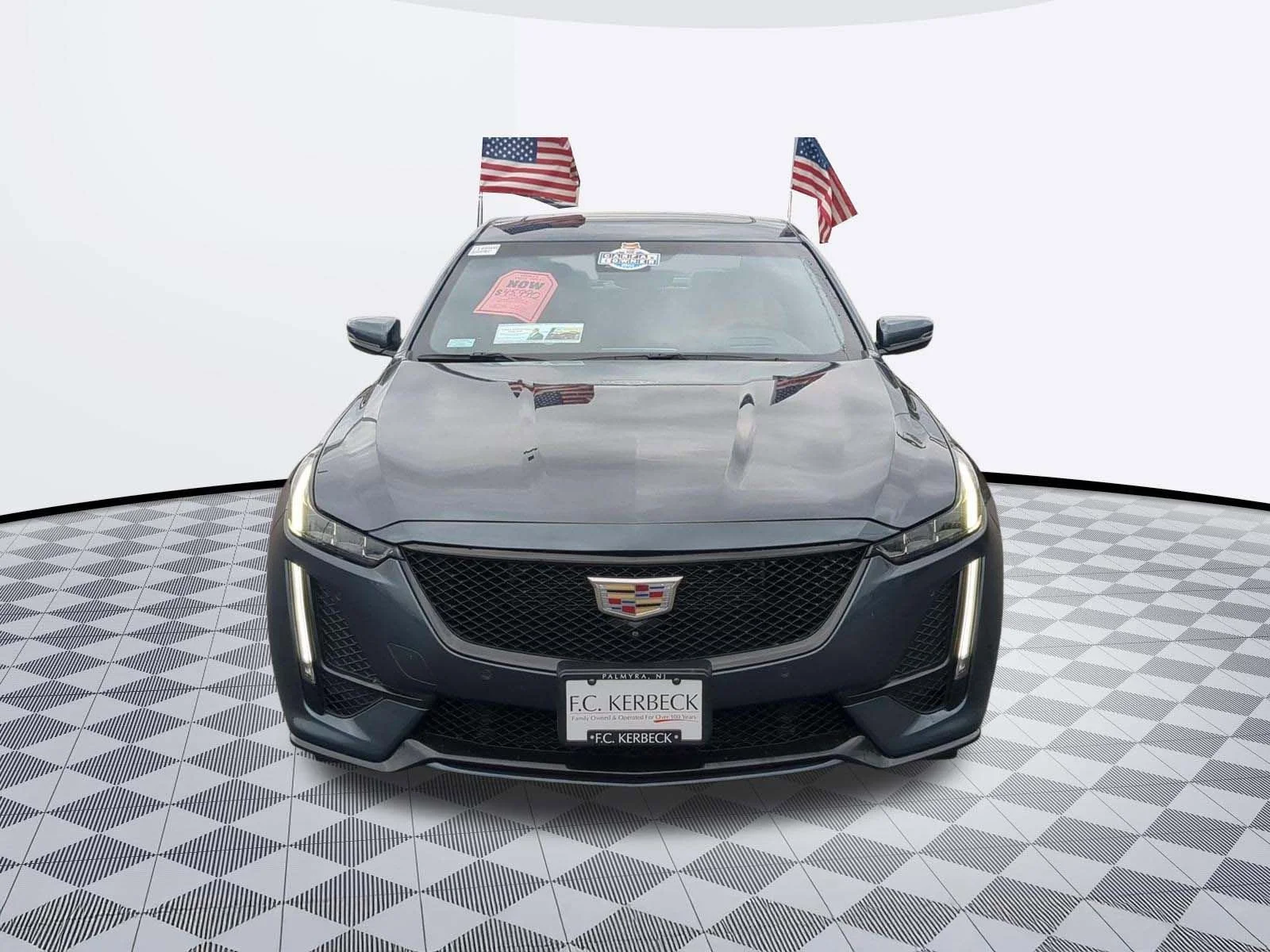 Used 2021 Shadow Metallic Cadillac V-Series image 3