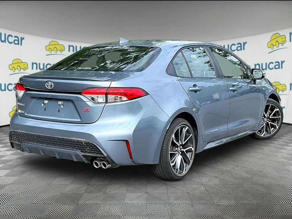 Used 2021 Celestite Toyota SE image 6