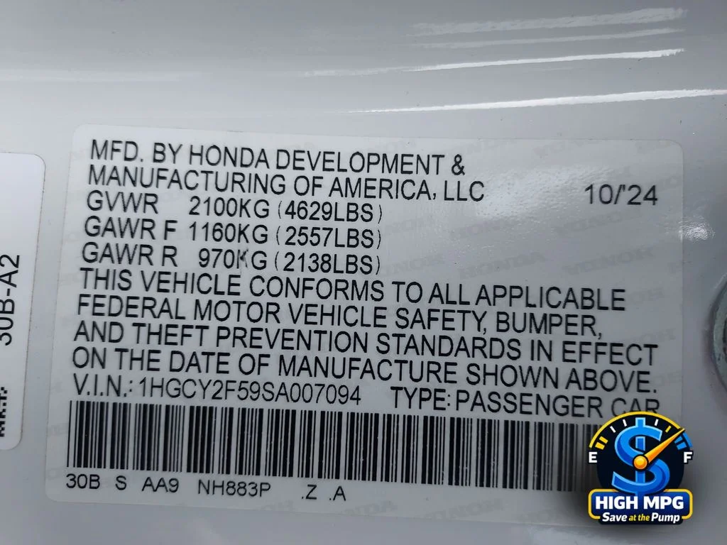 Certified Used 2025 White Honda Sport image 34
