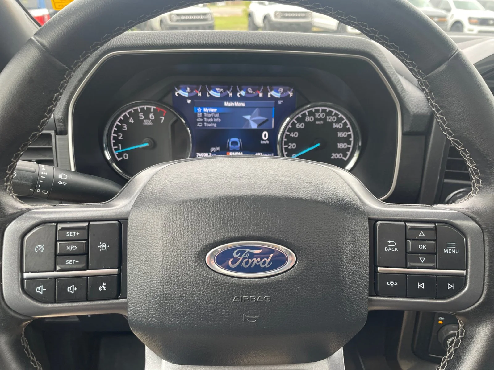Used 2023 GREY Ford XLT SuperCrew 302A image 22