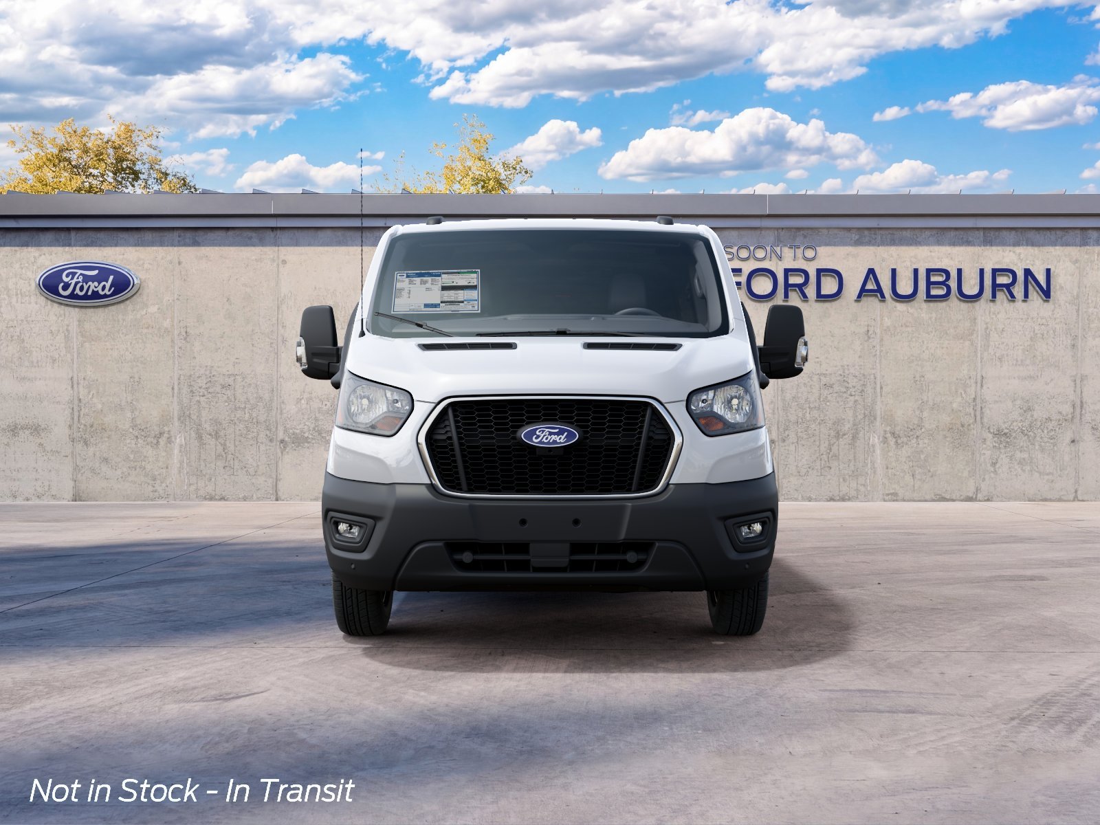 New 2027 Oxford White Ford Cargo Van image 3