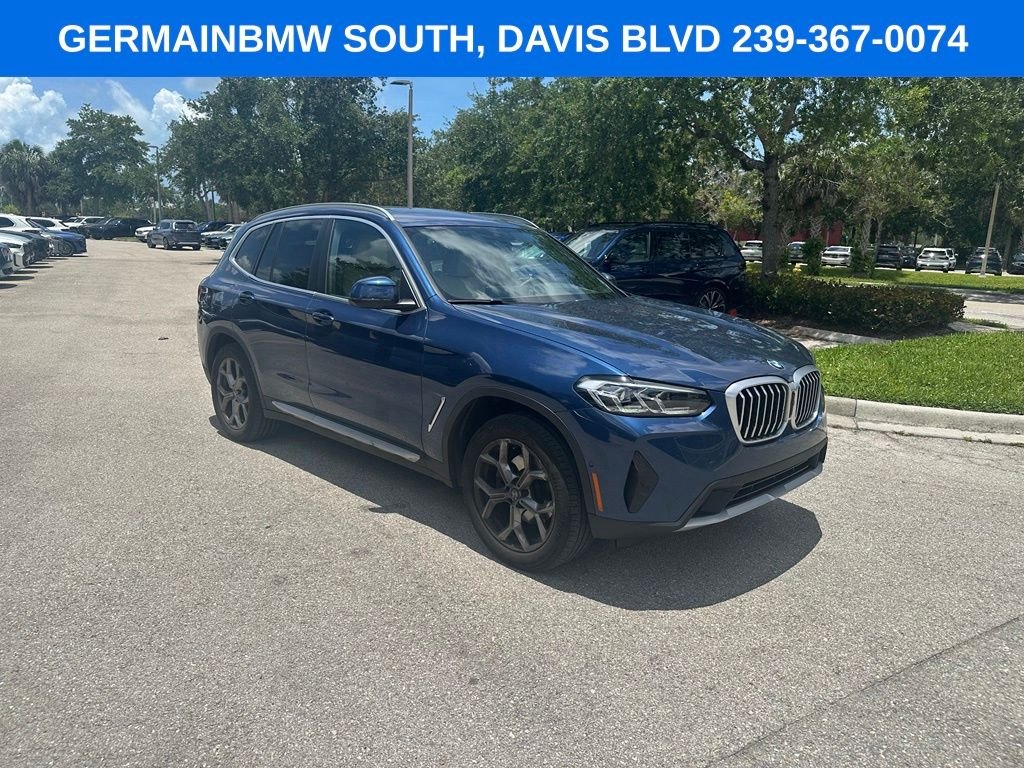Certified Used 2023 Blue Metallic BMW xDrive30i image 7