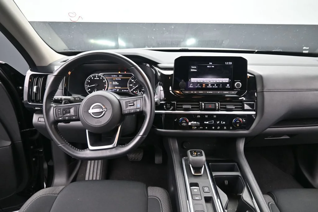 Used 2025 Super Black Nissan SV image 19