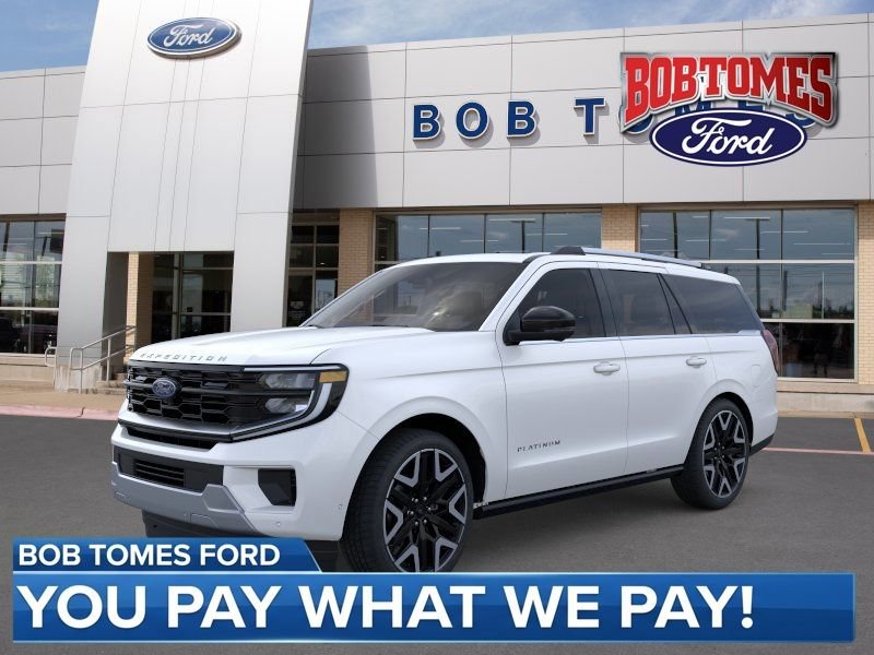 New 2026 Star White Metallic Tri-Coat Ford Platinum® image 1