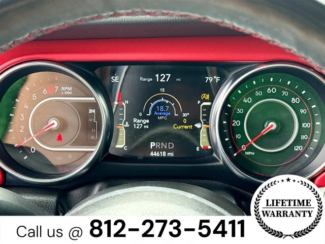 Used 2022 Blue Jeep Unlimited Rubicon image 12