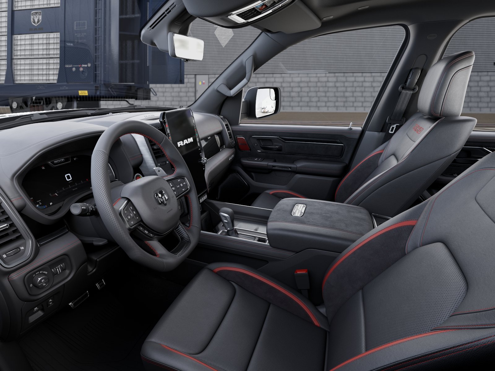 New 2026 Diamond Black Crystal Pearl-Coat Exterior Paint RAM RHO image 22