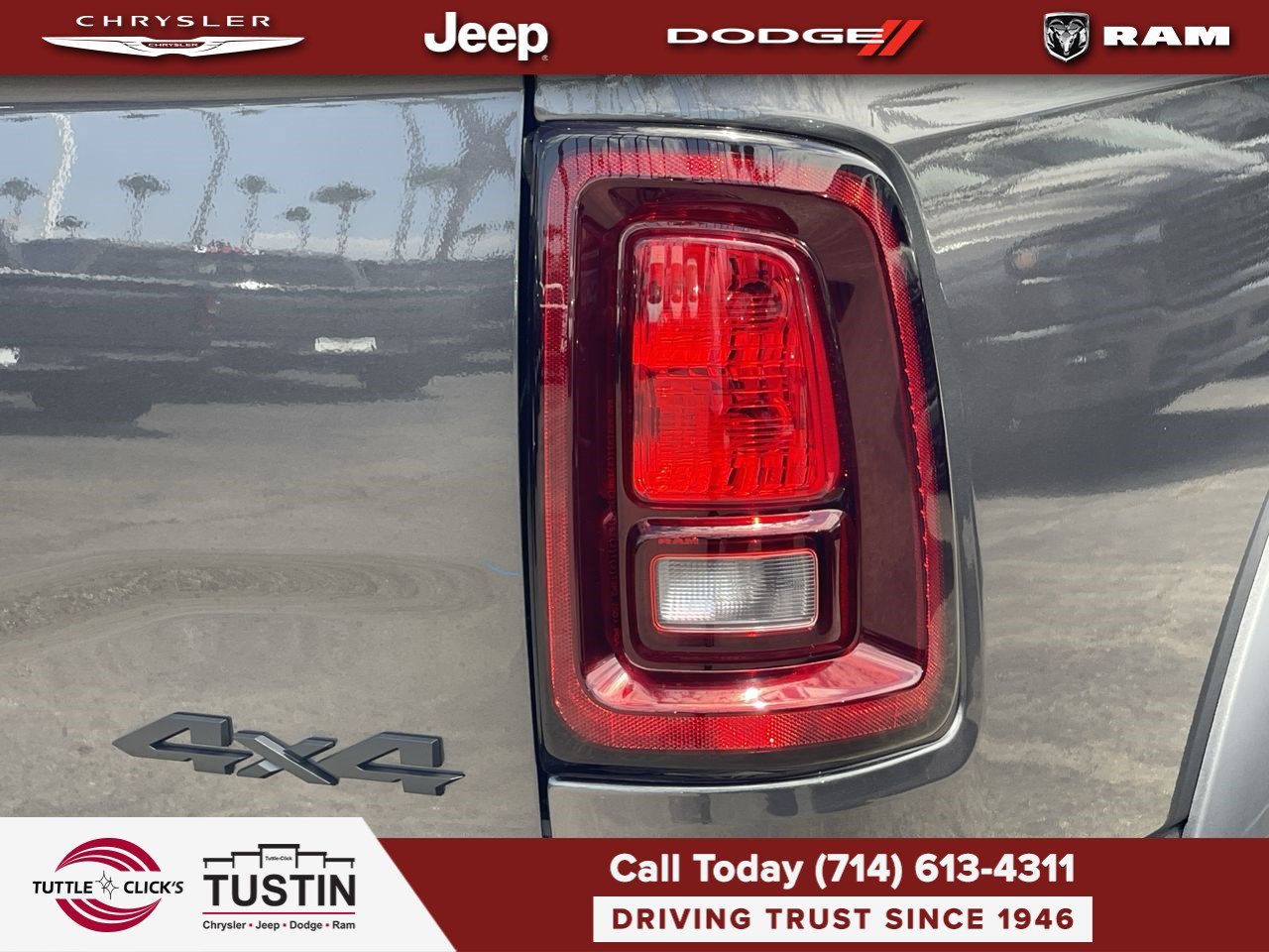 New 2026 Granite Crystal Metallic Clearcoat RAM Tradesman image 9