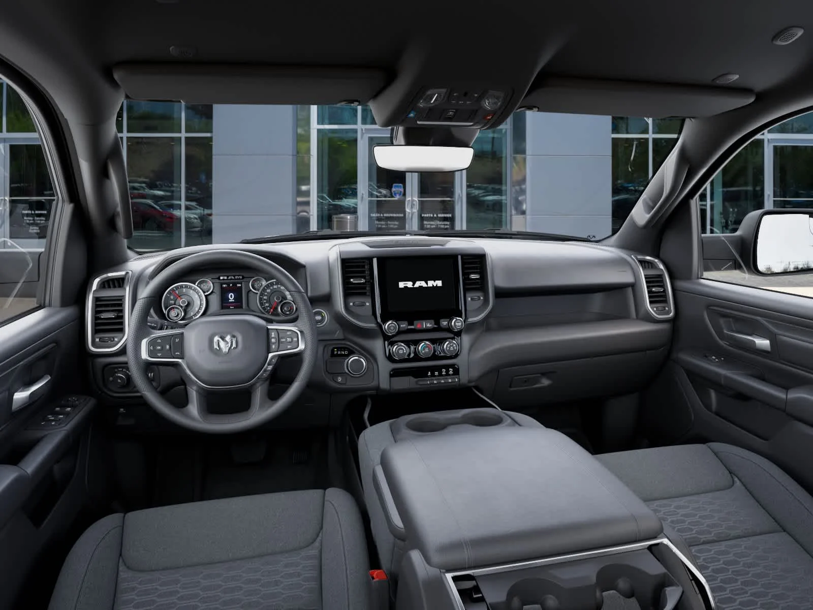 New 2026 Granite Crystal Metallic Clearcoat RAM Tradesman image 14