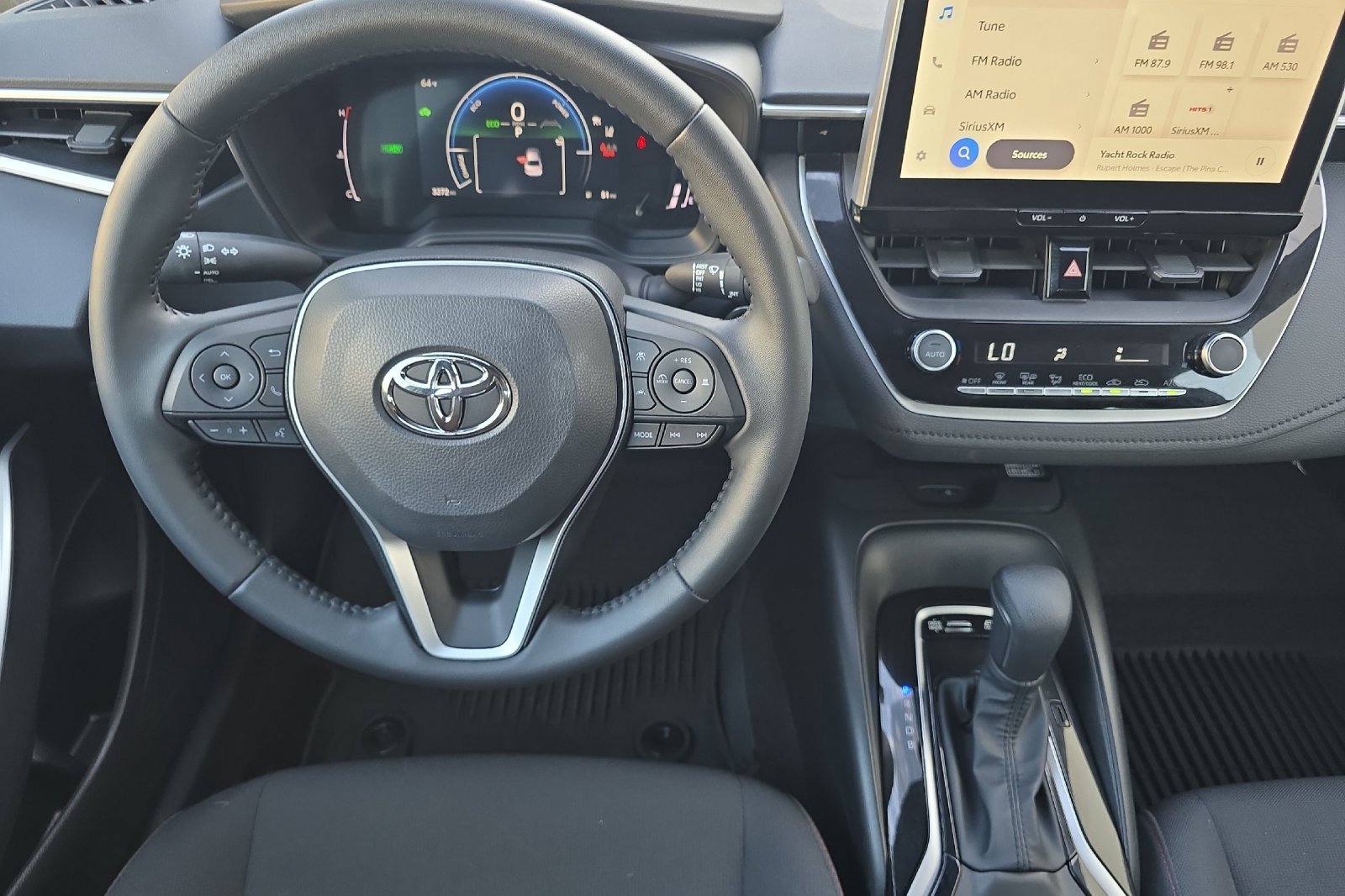 Used 2025 Blue Toyota Hybrid LE image 12
