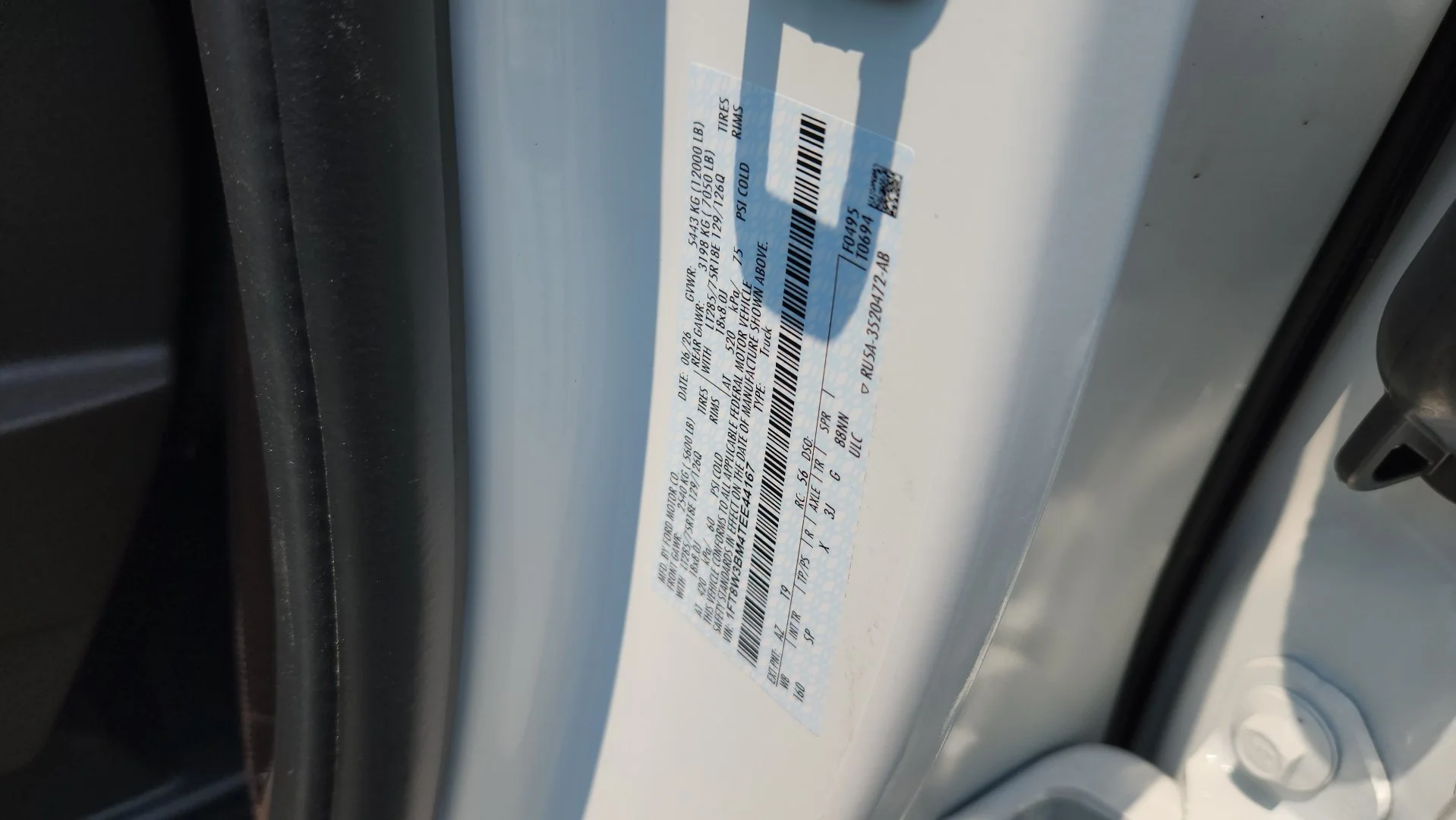 New 2026 Star White Metallic Tri-Coat Ford King Ranch image 11
