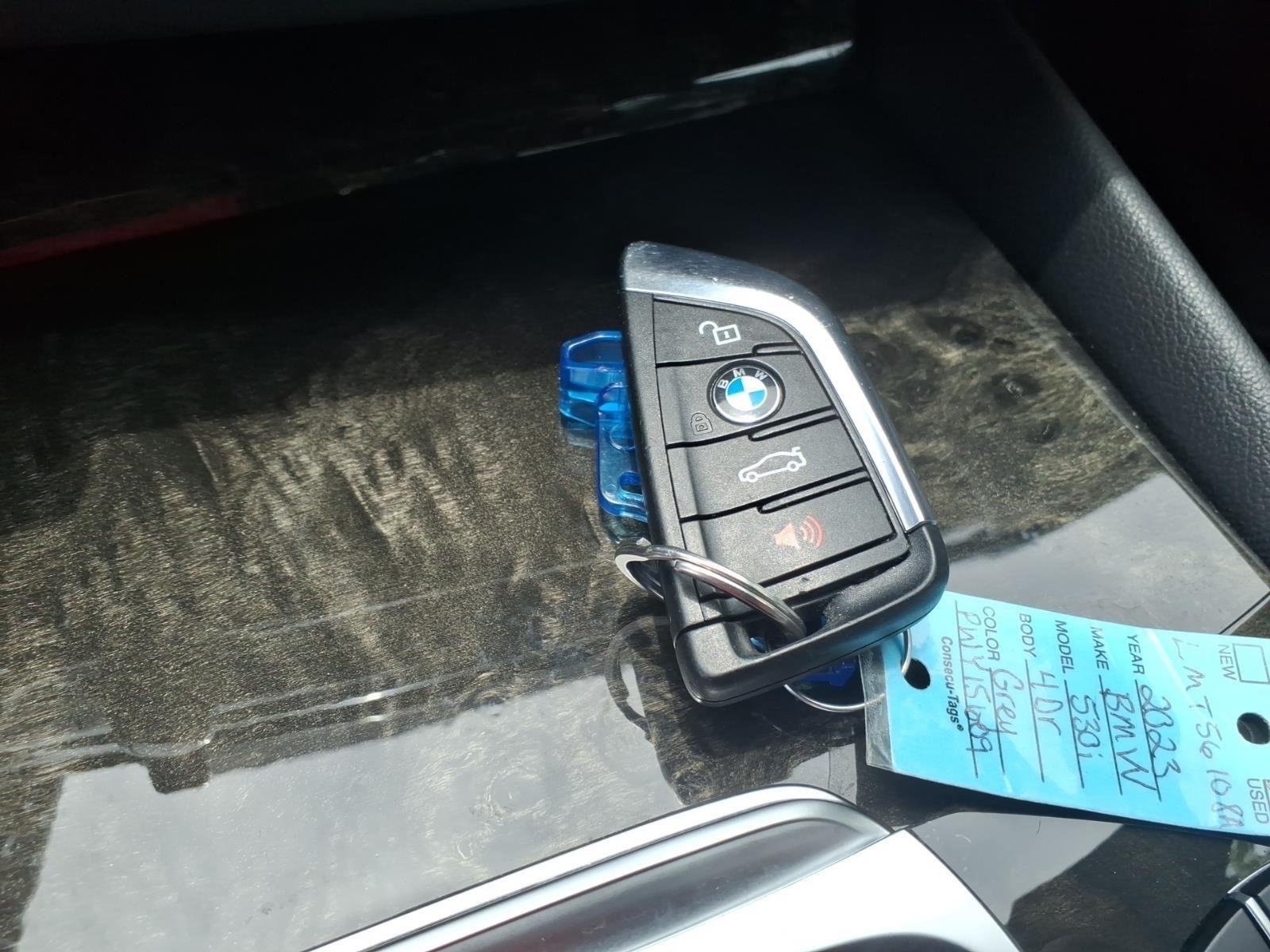 Used 2023 Skyscraper Gray Metallic BMW 530i image 32